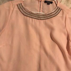 Soft pink blouse